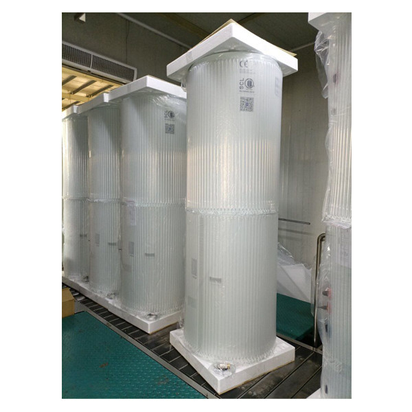 FRP GRP SMC lietaus vandens rezervuaras su šildytuvu ir aušinimo sistema 
