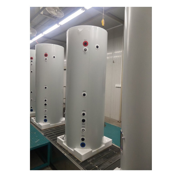 Atvirkštinės osmoso geriamojo vandens valymo filtrų sistemos vienos talpos bakas su daugybe terpių 