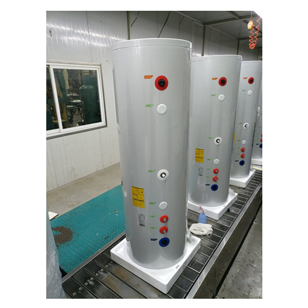 Nerūdijančio plieno 5000 litrų 304/316 slėginio vandens bako naudojimas vandens valymo mašinose 