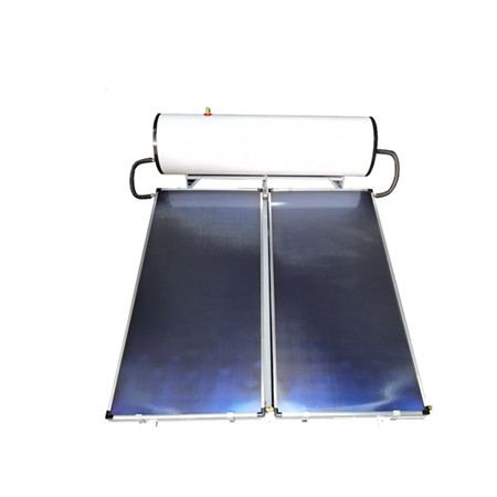 100L-300L neslėgio cinkuoto plieno vakuuminių vamzdžių saulės energijos vandens šildytuvas
