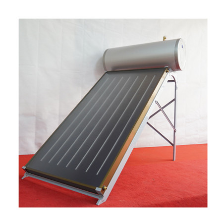 2016 m. Namuose naudojamas padalintas plokščias plokščias saulės vandens šildytuvas