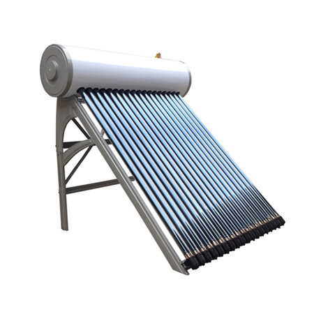 Kompaktiškas slėginis, lengvai montuojamas saulės kolektoriaus vandens šildytuvas