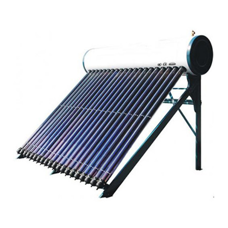 Žemos kainos neslėgti saulės karšto vandens šildytuvai Saulės vamzdžiai Saulės geizerio saulės vakuuminės lempos