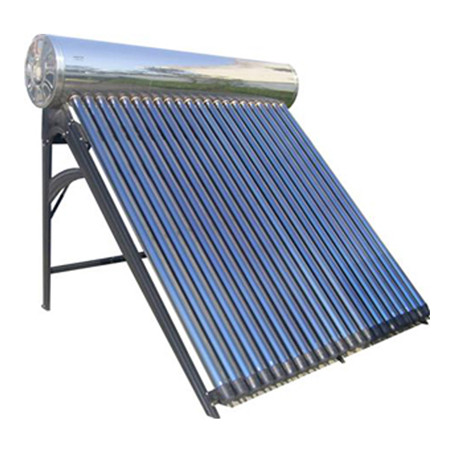 Aukštos kokybės kompaktiška plokščia plokščia saulės kolektoriaus vandens šildytuvo sistema