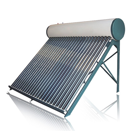 Išskaidytos aktyvios energijos taupymo evakuoto vamzdžio saulės vandens šildymo sistema