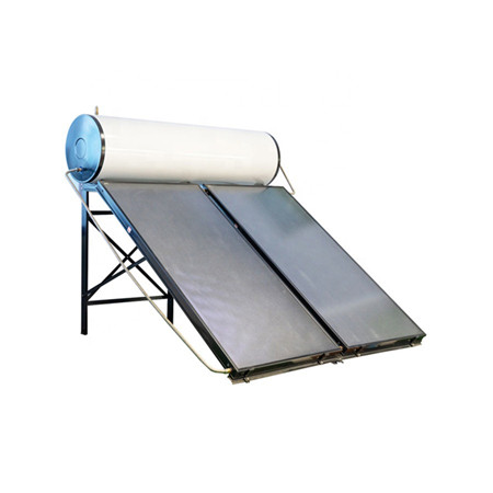 2016 m. Slėgio atskirtas aktyvus plokščias saulės vandens šildytuvas