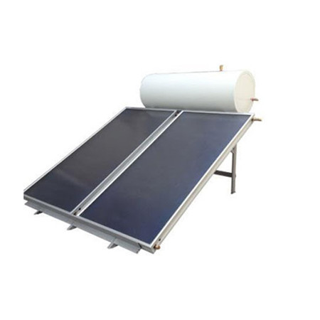 Integruotas saulės plokščių saulės plokščių saulės šildytuvas