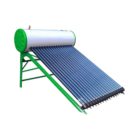 Saulės kolektoriaus šilumos vamzdžio vakuuminis vamzdelis nuo užšalimo be didelio vandens efektyvumo saulės energiją naudojančio vandens šildytuvo saulės šiluminis varis